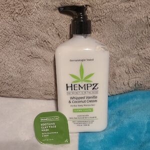 Hempz Whipped Vanilla & Coconut Cream Herbal Body Moisturizer - Cream